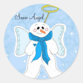 Adesivo Anjo da Neve