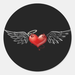 Adesivo Anjo de fundo