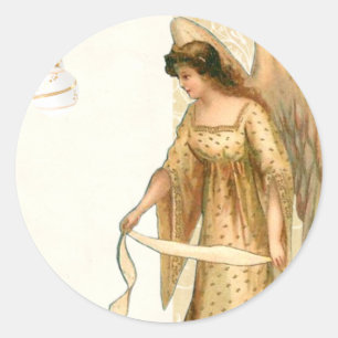Adesivo Anjo de Natal e Ornamentos