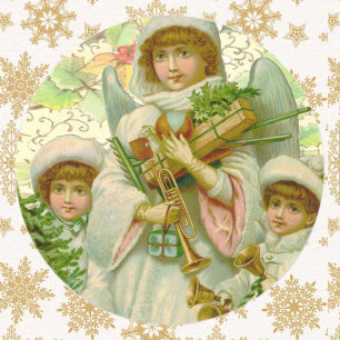 Adesivo Anjo do Natal