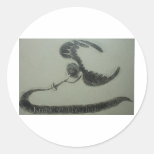 Adesivo anjo dos 1700s do design grave americano da