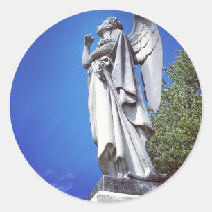 Adesivo Anjo e um céu azul brilhante