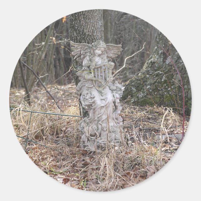 Adesivo Anjo na floresta (Frente)