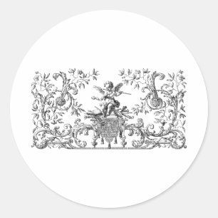 Adesivo anjo querubim design