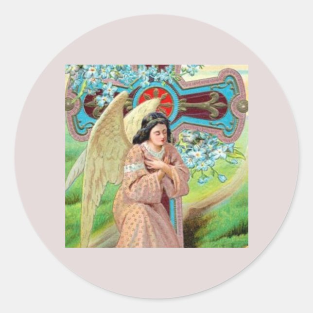 Adesivo Anjo Rezando (Frente)