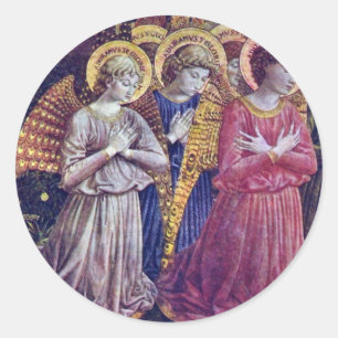 Adesivo Anjos dos adoradores por Gozzoli Benozzo