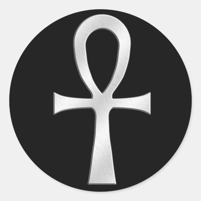 Adesivo Ankh Silver (Frente)
