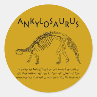 Adesivo Ankylosaurus Sticker