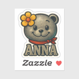 Adesivo Anna Cute Bear 1
