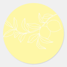 Adesivo ANNA Modern Italiana Lemon Envelope Seals