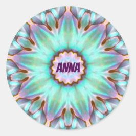 Adesivo ANNA ~ Personalizado Paula Shell Sticker Fractal ~