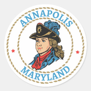 Adesivo Annapolis Maryland Colonial