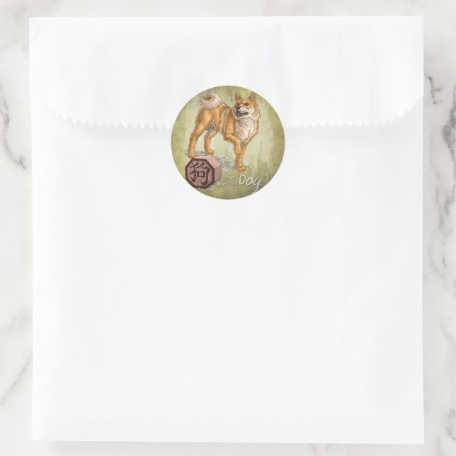 Adesivo Ano da Arte Zodiaca Chinesa (Bolsa)