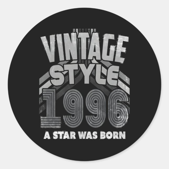 Adesivo Ano De Nascimento (Frente)