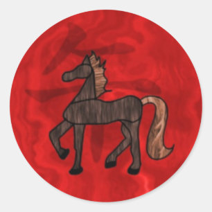 Adesivo Ano do Cavalo
