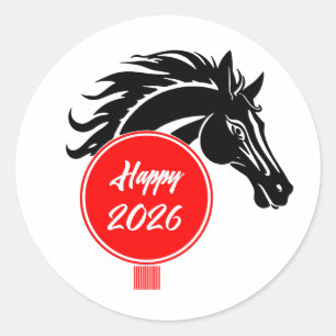 Adesivo Ano do Cavalo 2026