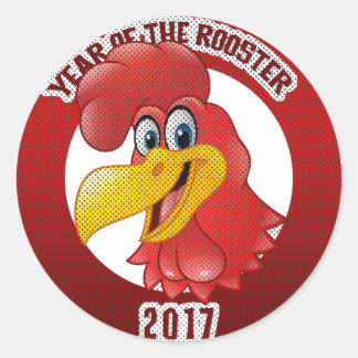 Adesivo Ano do galo 2017