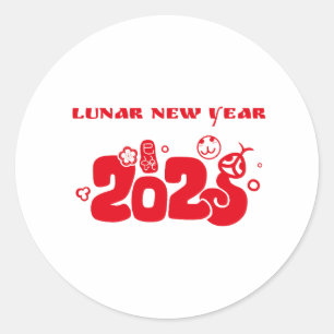 Adesivo Ano Novo Lunar 2025