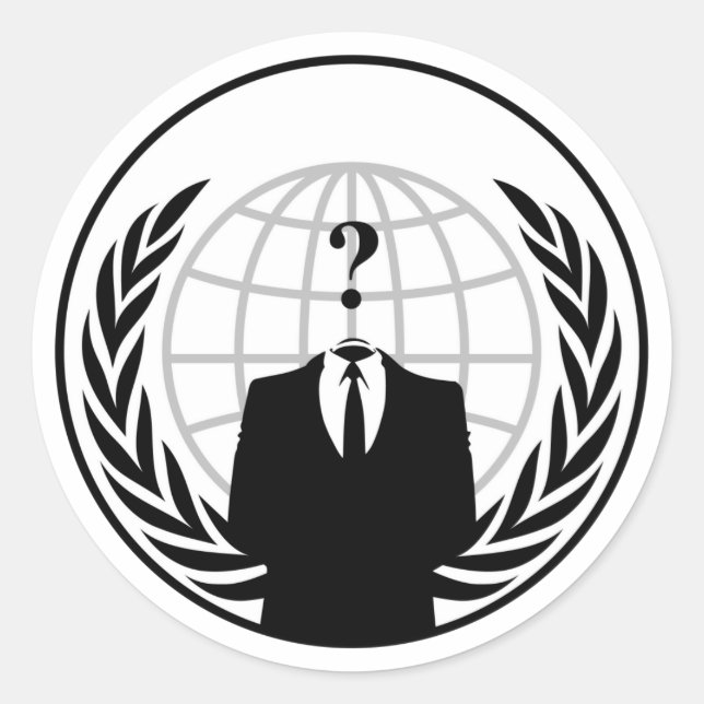 ADESIVO ANONYMOUS LOGO (Frente)