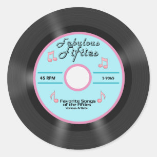 Adesivo Anos 50 fabulosos