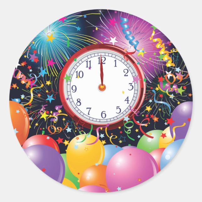 Adesivo Anos novos (Frente)