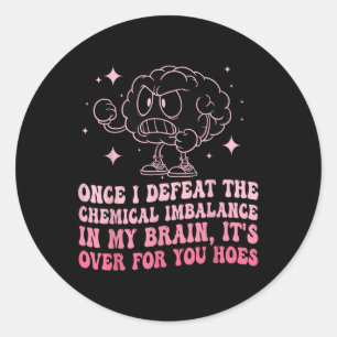 Adesivo Ansiedade Engraçada Conselheiro Depressão Saúde Me