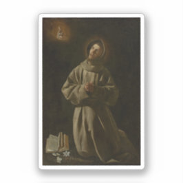 Adesivo Anthony de Pádua (Francisco de Zurbarán, 1627-30)