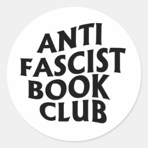 Adesivo Anti-Fascist Book Club