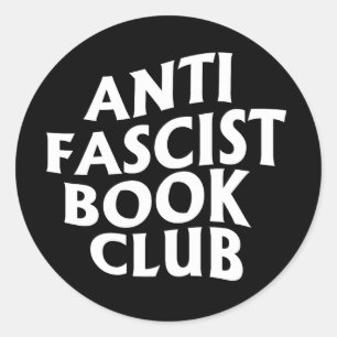 Adesivo Anti-Fascist Book Club