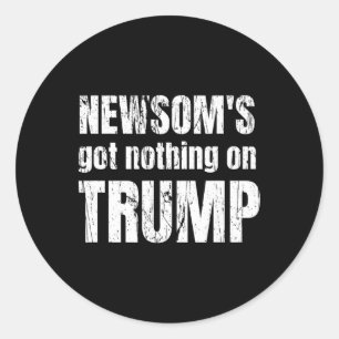 Adesivo Anti Gavin Newsom, o governador da Califórnia News