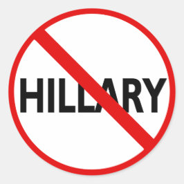 Adesivo Anti-Hillary