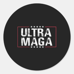 Adesivo Anti Joe Biden Ultra Maga 7