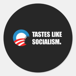 Adesivo Anti-Obama Bumpersticker - Gosto como o Socialismo