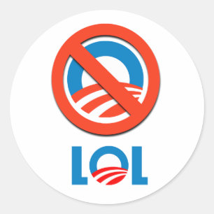Adesivo Anti-Obama - LOL
