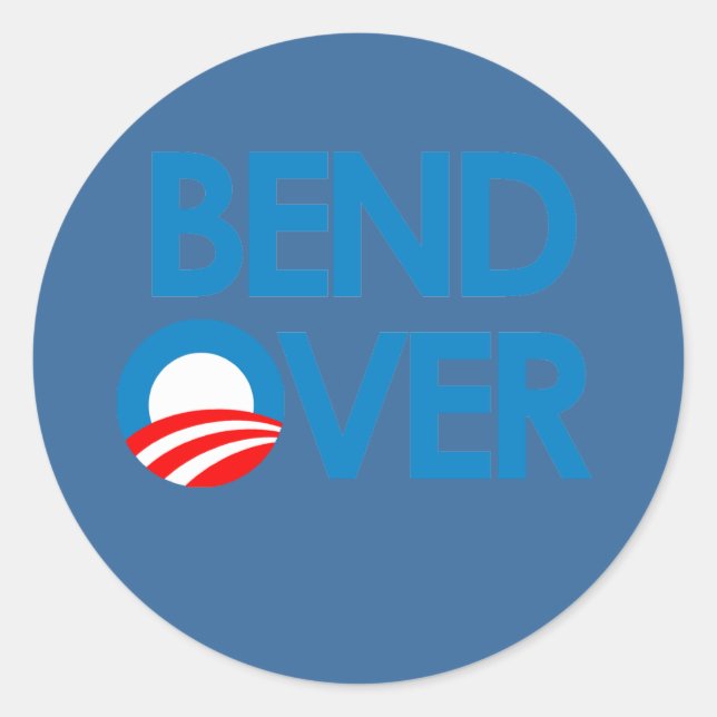 Adesivo Anti-Obama - Mudança (Frente)