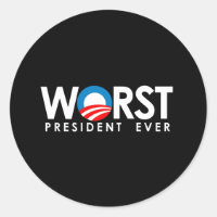 Anti-Obama - Pior Presidente Sempre Branco