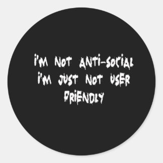 Adesivo Anti-social