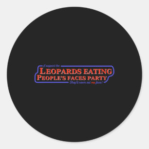 Adesivo Anti-trump A Leopardos Comendo Pessoas Fa