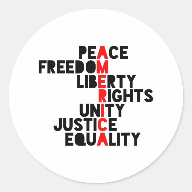 Adesivo Anti-trump America Significado1 (Frente)