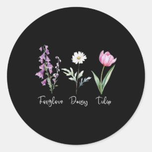 Adesivo Anti Trump Floral Flor Democrata Presidente Libera