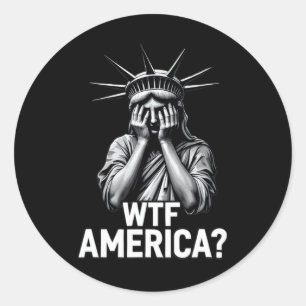 Adesivo Anti-trump Política E Democracia Wtf América 2 