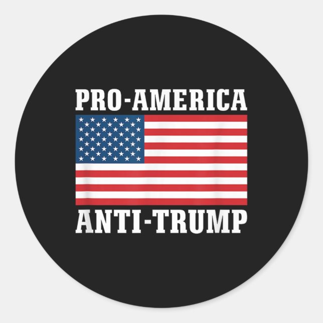 Adesivo Anti-trump Pro-américa (Frente)