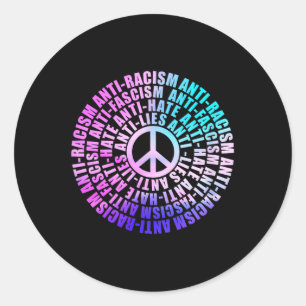Adesivo Anti-Trump Racismo Fascismo Mentira Ódio Resiste V