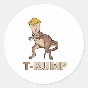 Adesivo Anti-Trump - T-RUMP - Anti-Trump -