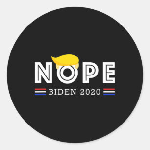 Adesivo Anti Trump - Vote Biden Para Presidente 2020 - Tru