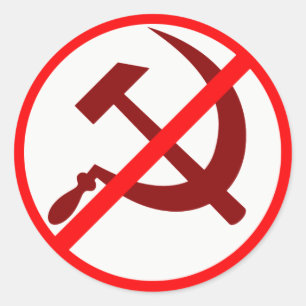 Adesivo anticomunista