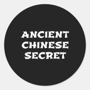 Adesivo Antiga China Secreta Molho de Dia de as Bruxas eng