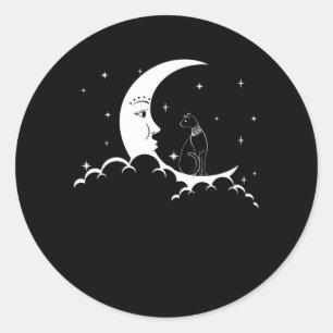 Adesivo Antigo Egito Gótico Moon Crescente