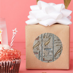 Adesivo Antigo Egito Hieróglifo Engrenando Faroah Presente