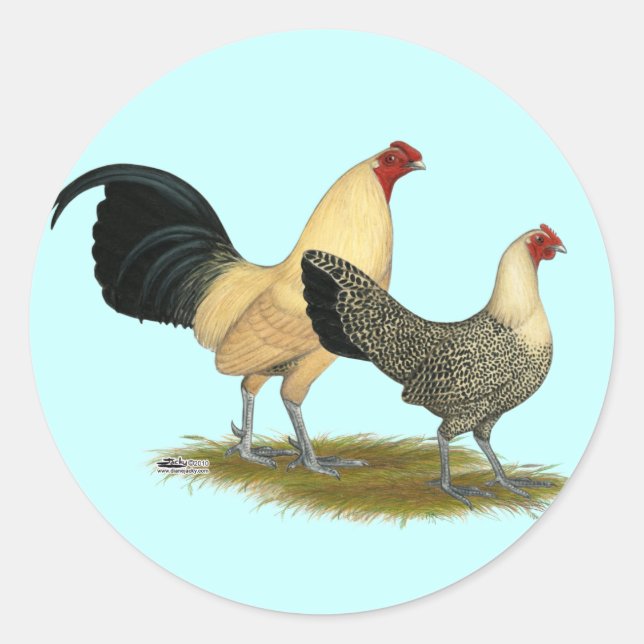 Adesivo Antigos Copos de Creme Inglês (Frente)